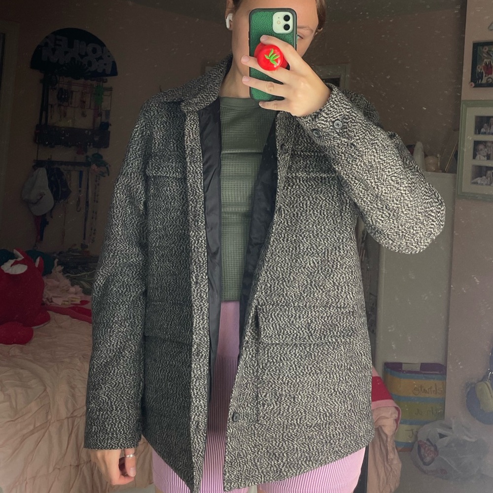 Lucky Brand Heather Grey Coat